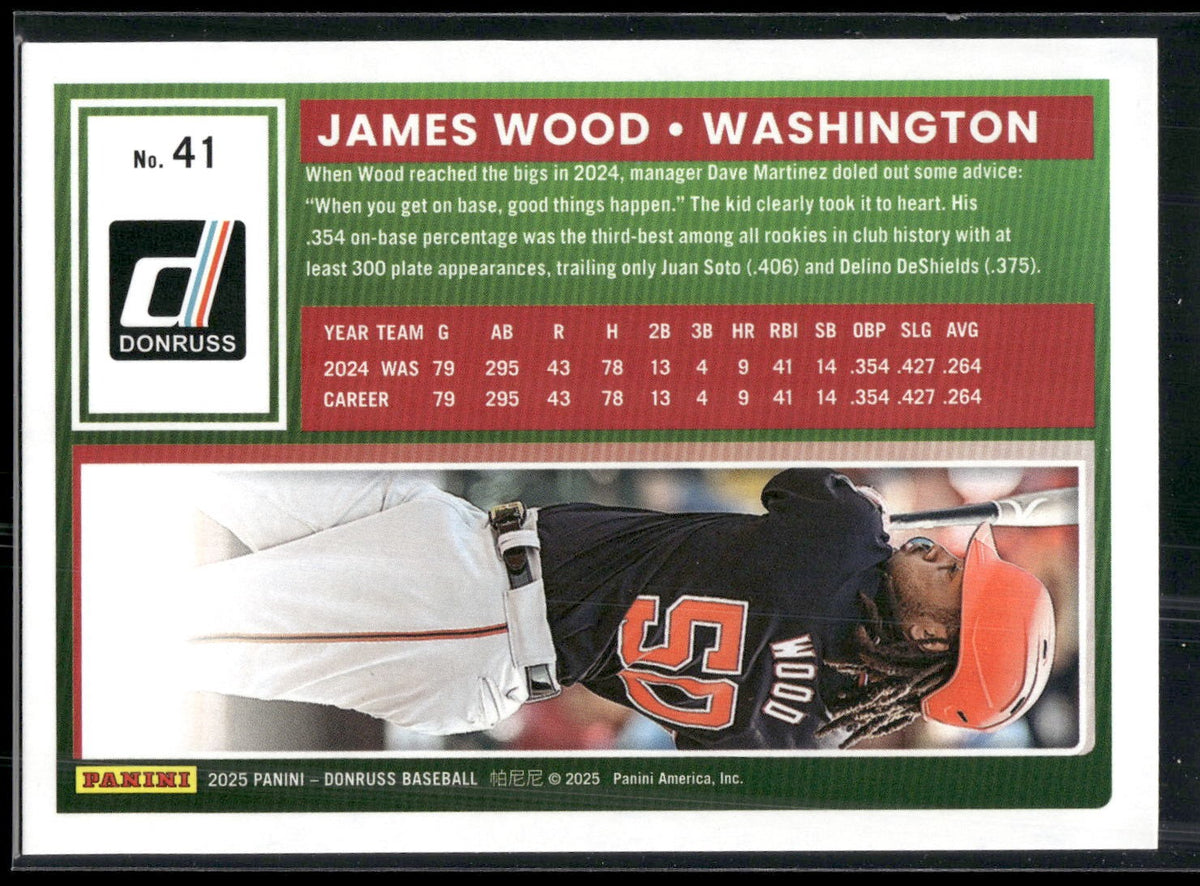 2025 Donruss #41 James Wood