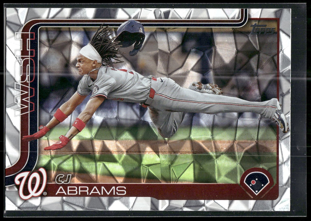 2025 Topps #122 CJ Abrams Diamante Foil