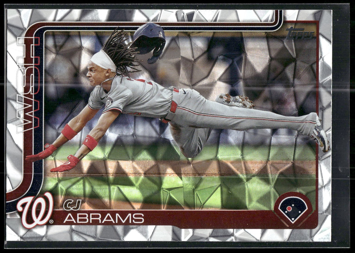 2025 Topps #122 CJ Abrams Diamante Foil