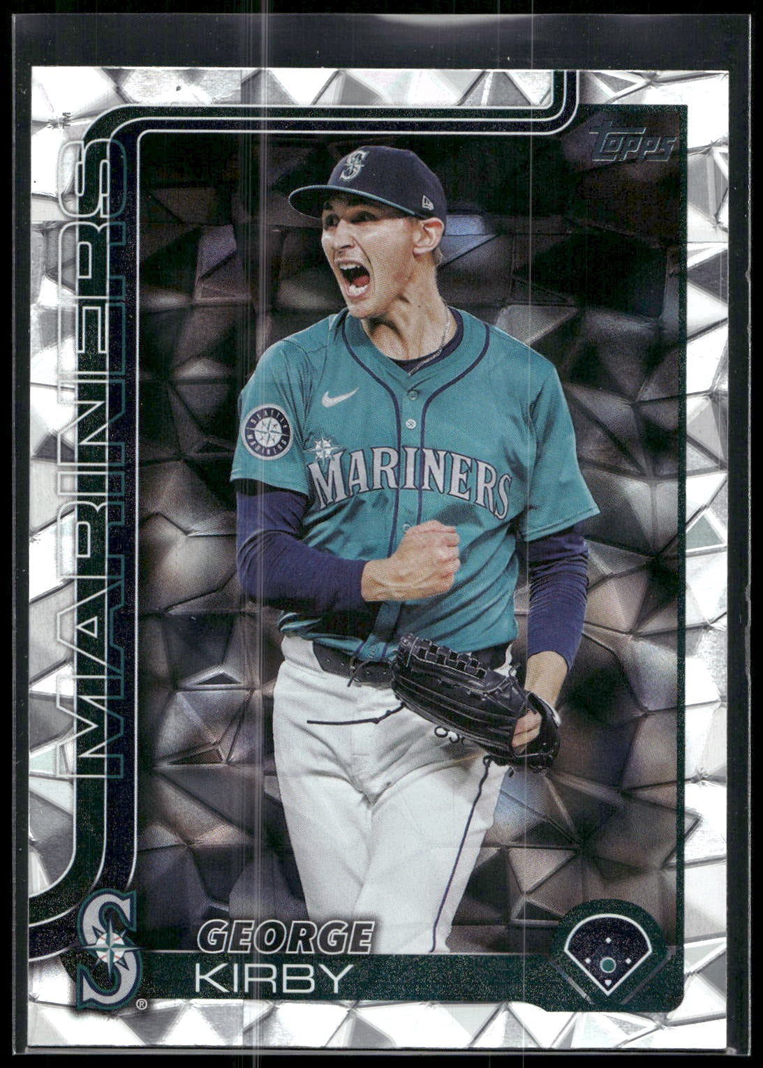 2025 Topps #468 George Kirby Diamante Foil