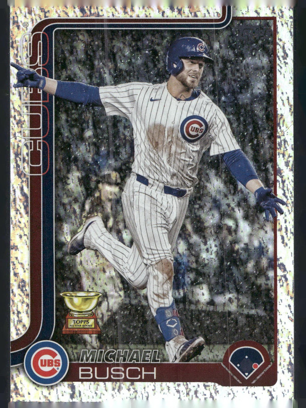 2025 Topps #263 Michael Busch Sandglitter