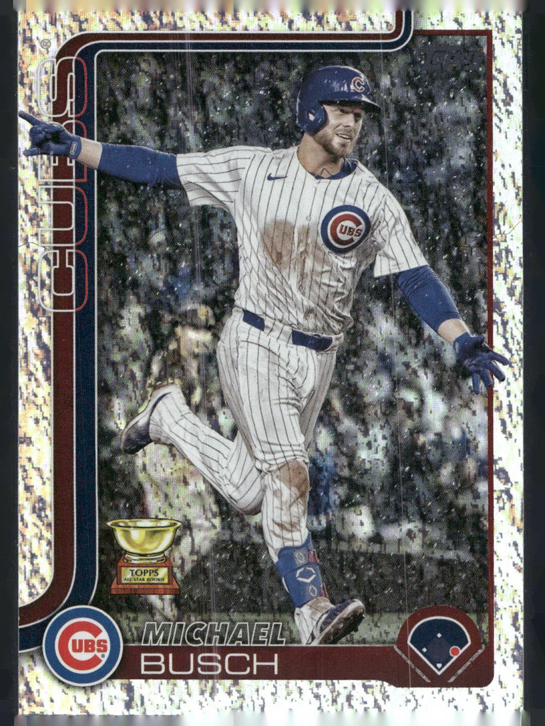 2025 Topps #263 Michael Busch Sandglitter