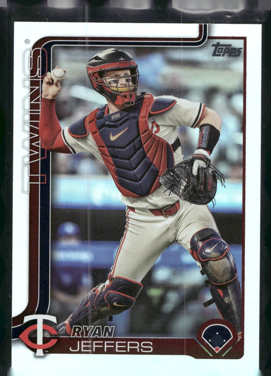 2025 Topps #339 Ryan Jeffers Rainbow Foil