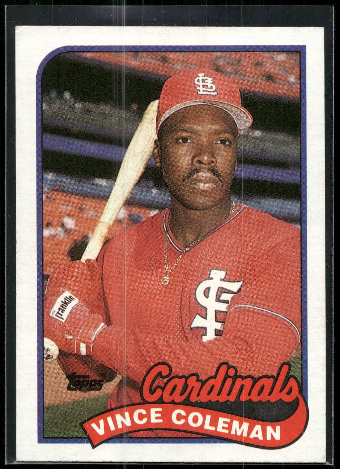 1989 Topps #90 Vince Coleman