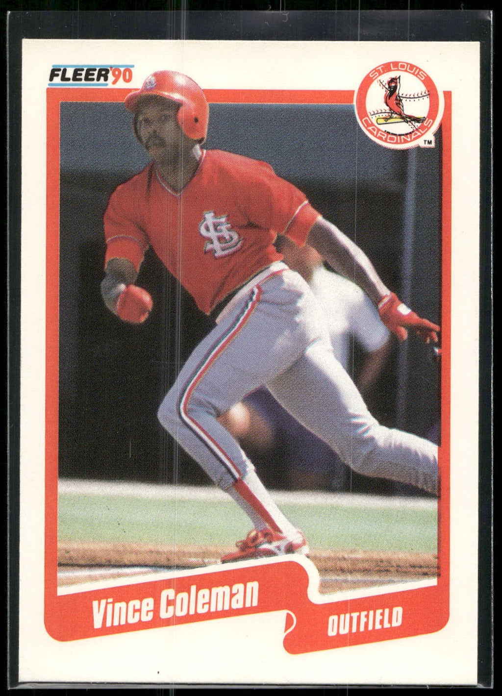 1990 Fleer #245 Vince Coleman