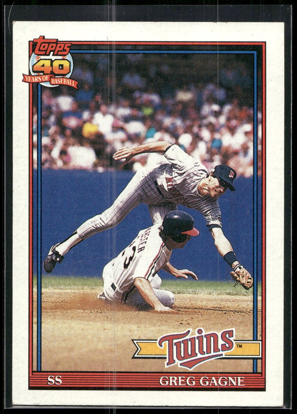 1991 Topps #216c Greg Gagne