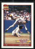 1991 Topps #216c Greg Gagne
