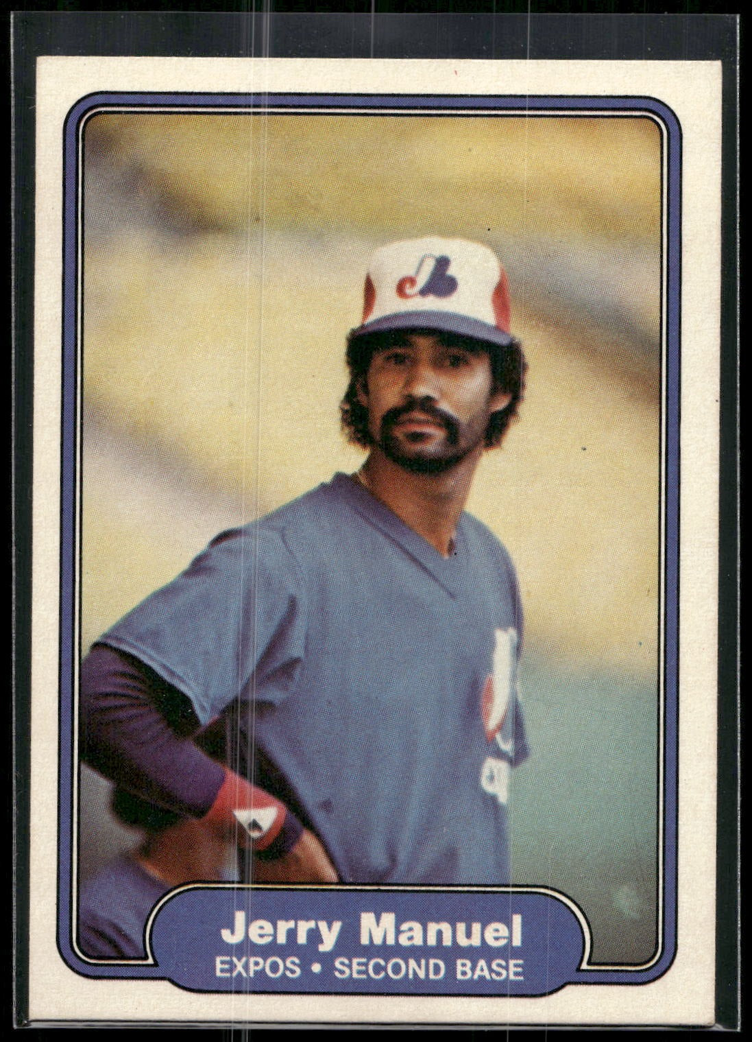 1982 Fleer #195 Jerry Manuel