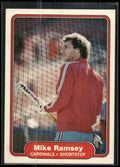 1982 Fleer #125 Mike Ramsey