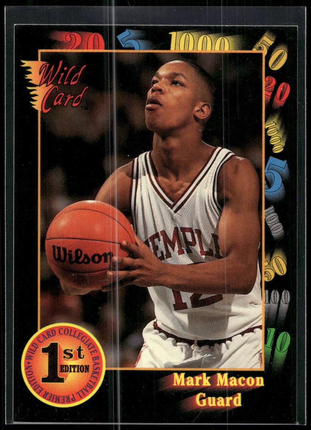 1991-92 Wild Card #23 Mark Macon