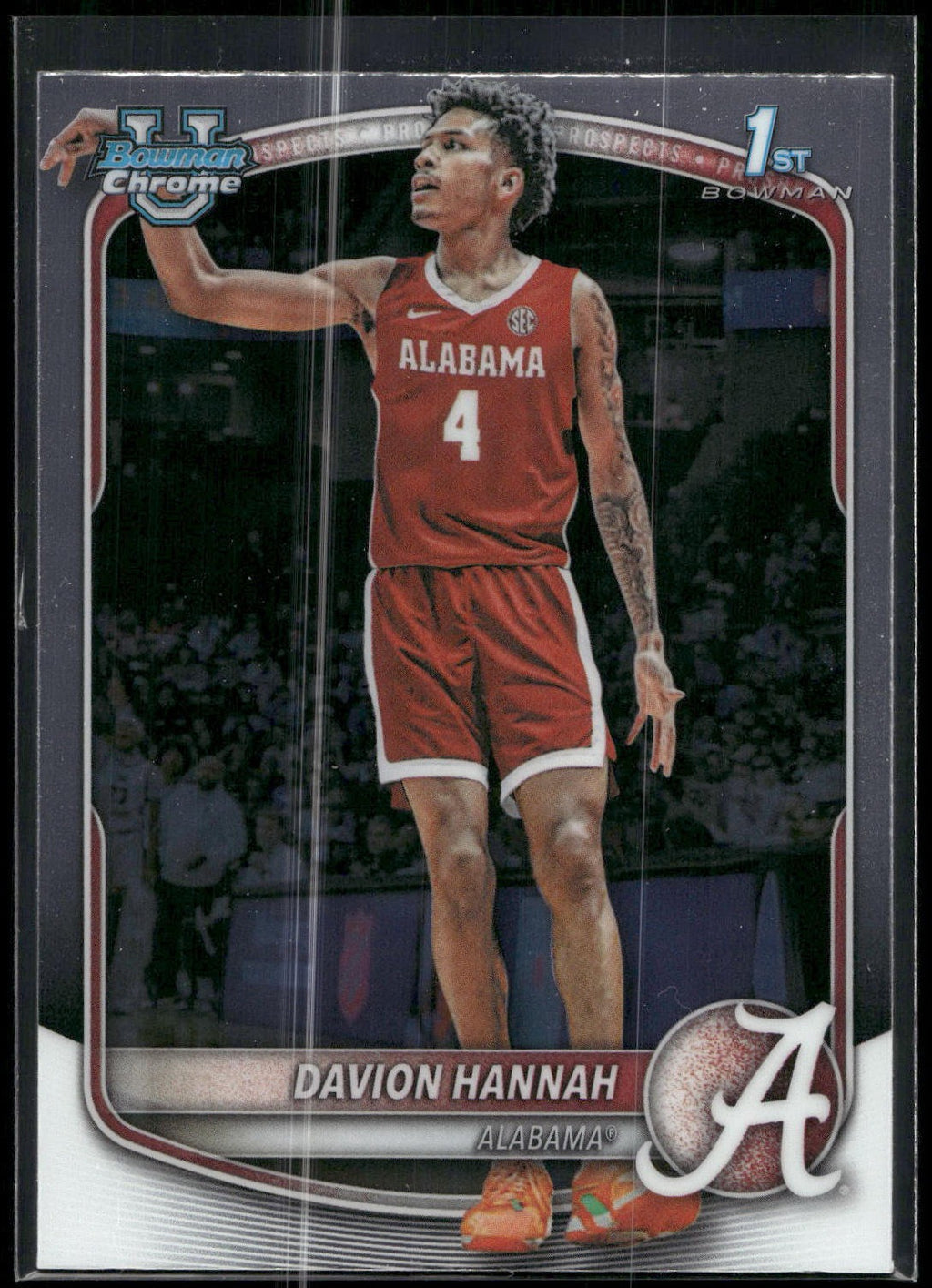 2025-26 Bowman #BCP-46 Davion Hannah Chrome Prospects