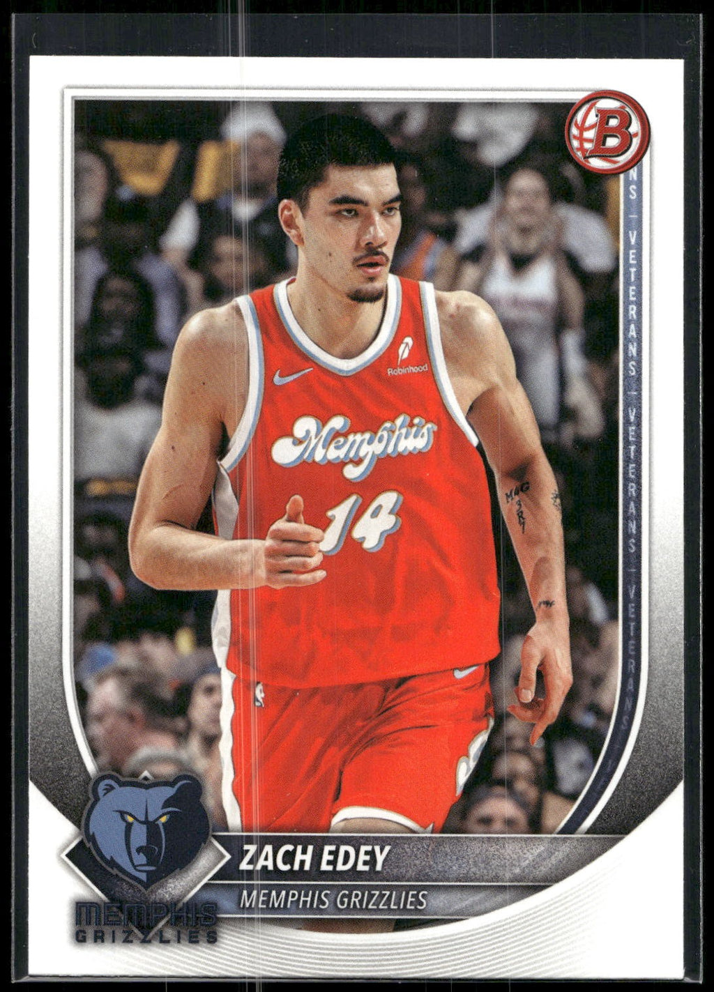 2025-26 Bowman #139 Zach Edey