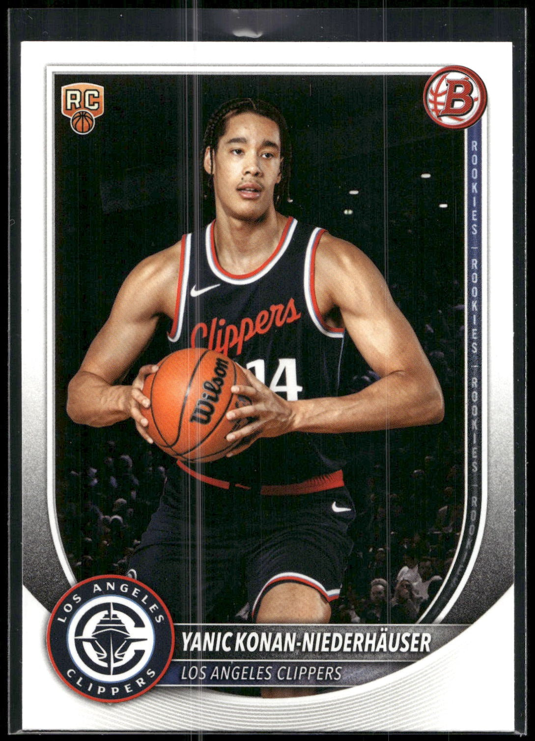 2025-26 Bowman #30 Yanic Konan Niederhäuser