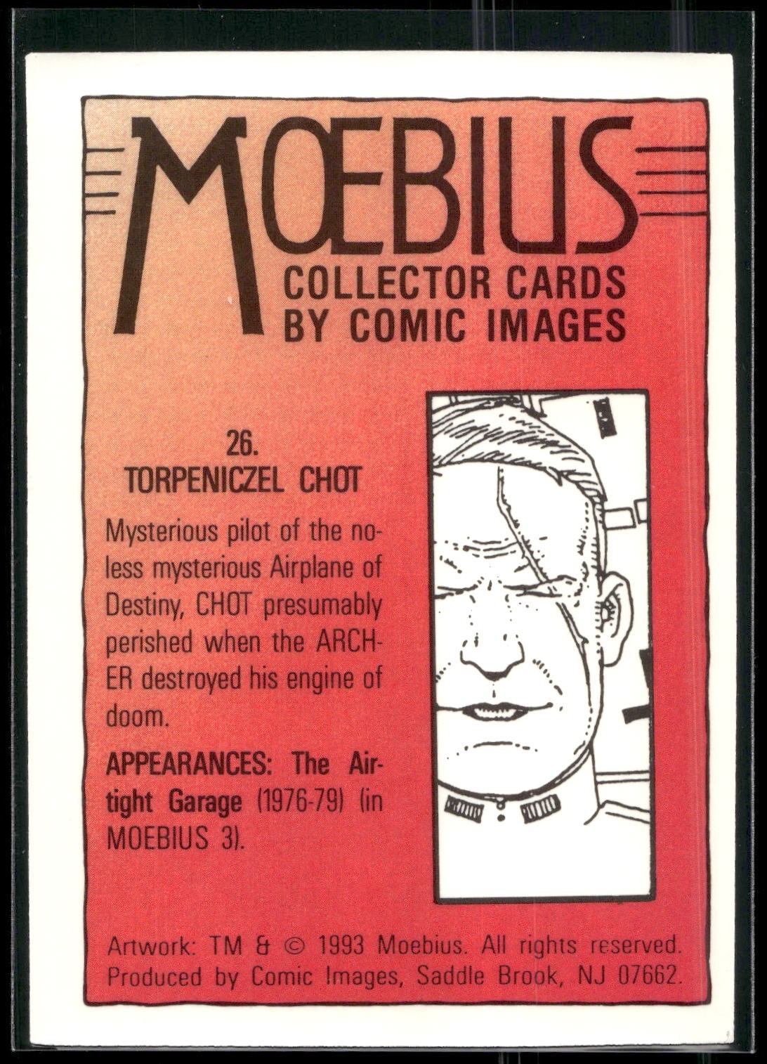 1993 Comic Images Moebius #26 Torpeniczel Chot