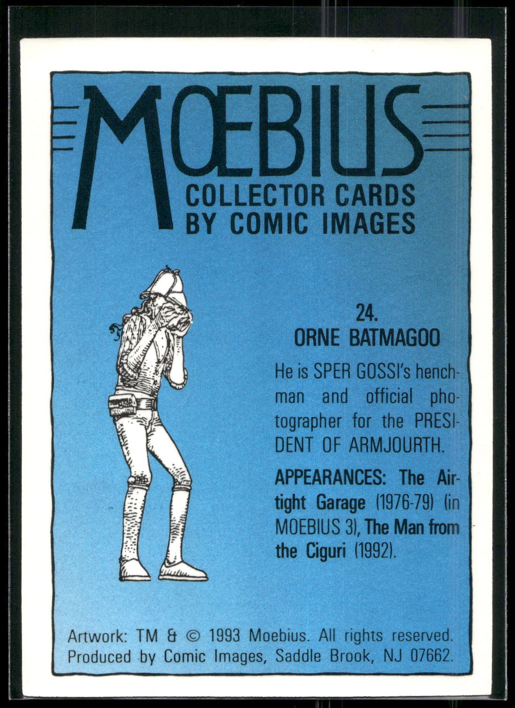1993 Comic Images Moebius #24 Orne Batmagoo