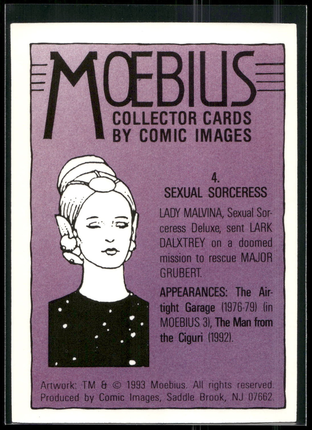 1993 Comic Images Moebius #4 Sexual Sorceress