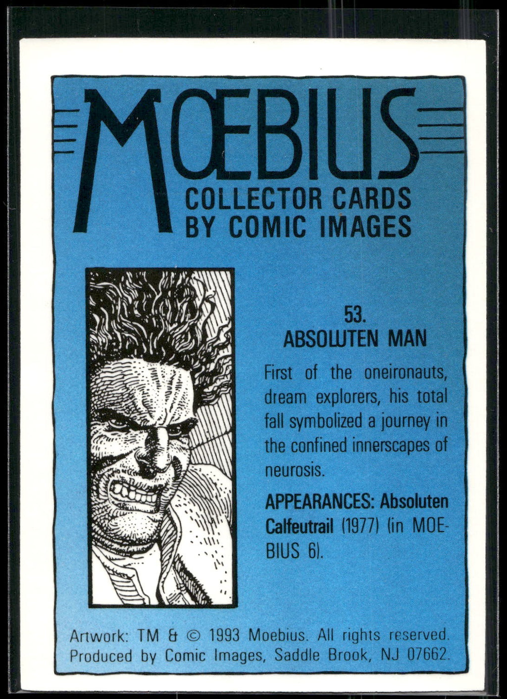 1993 Comic Images Moebius #53 Absoluten Man