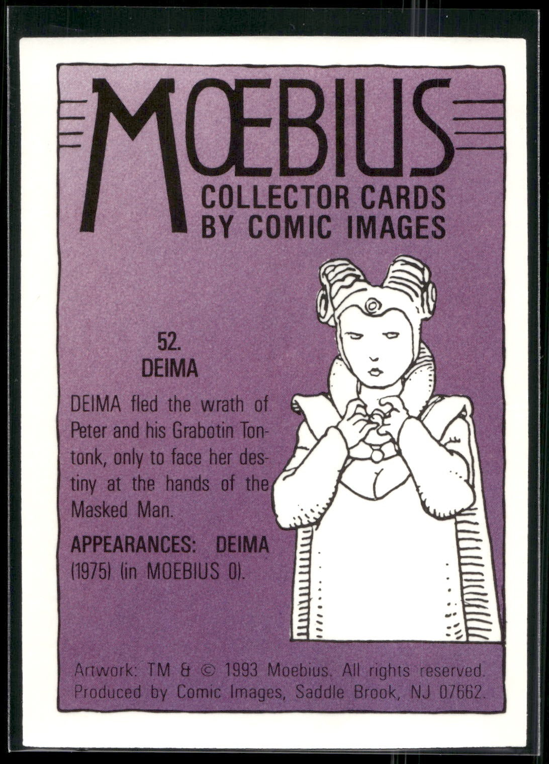 1993 Comic Images Moebius #52 Deima