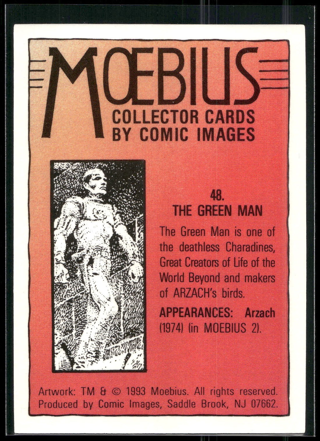 1993 Comic Images Moebius #48 The Green Man