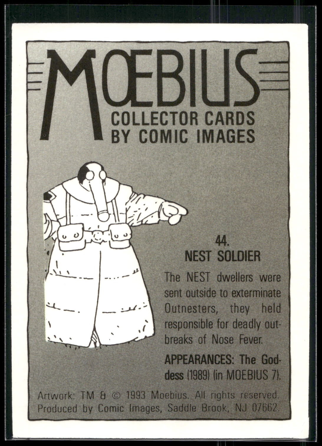1993 Comic Images Moebius #44 Nest Soldier