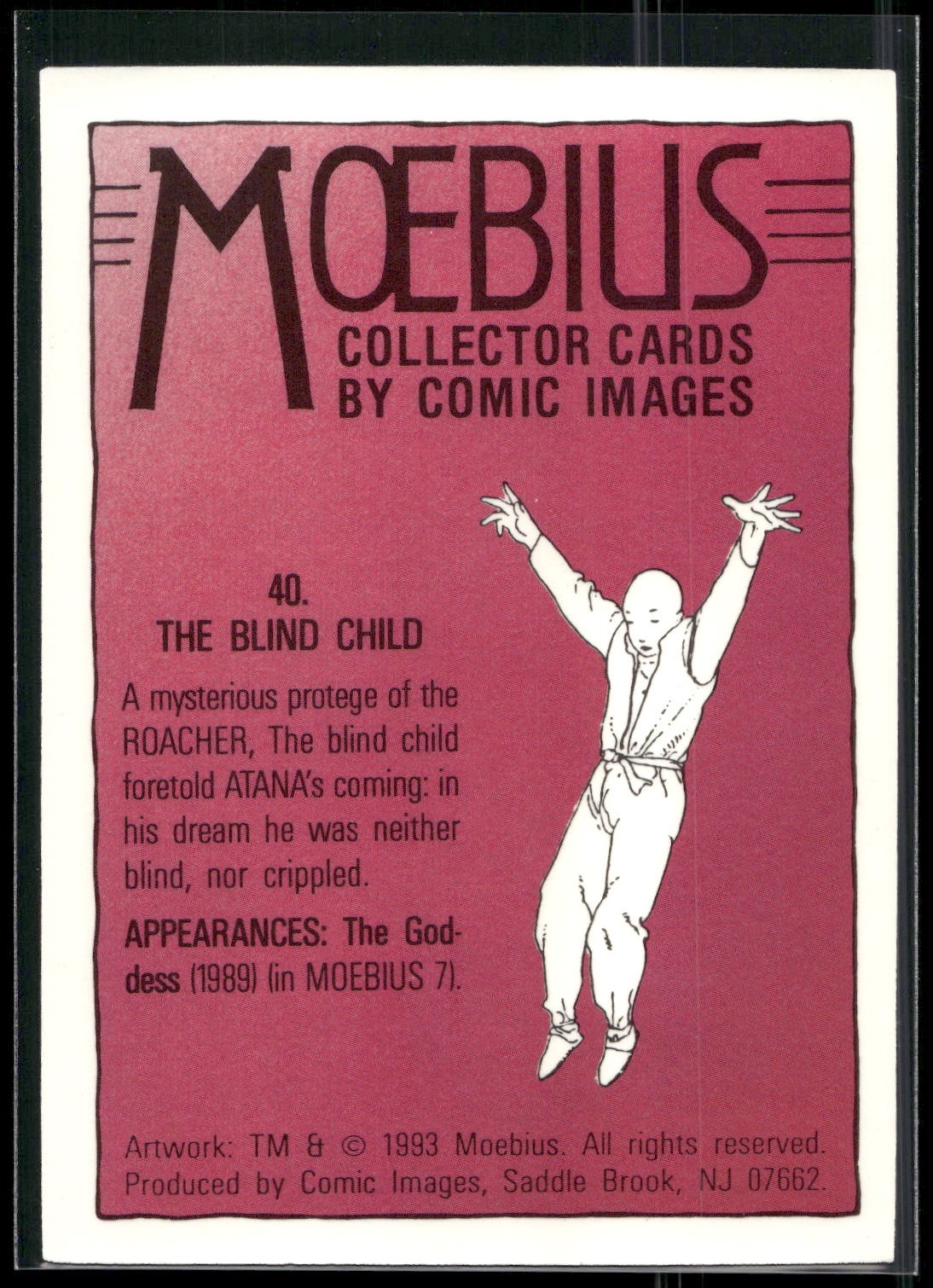 1993 Comic Images Moebius #40 The Blind Child