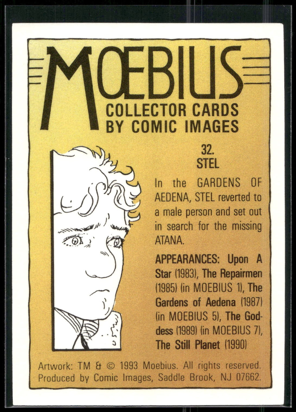 1993 Comic Images Moebius #32 Stel