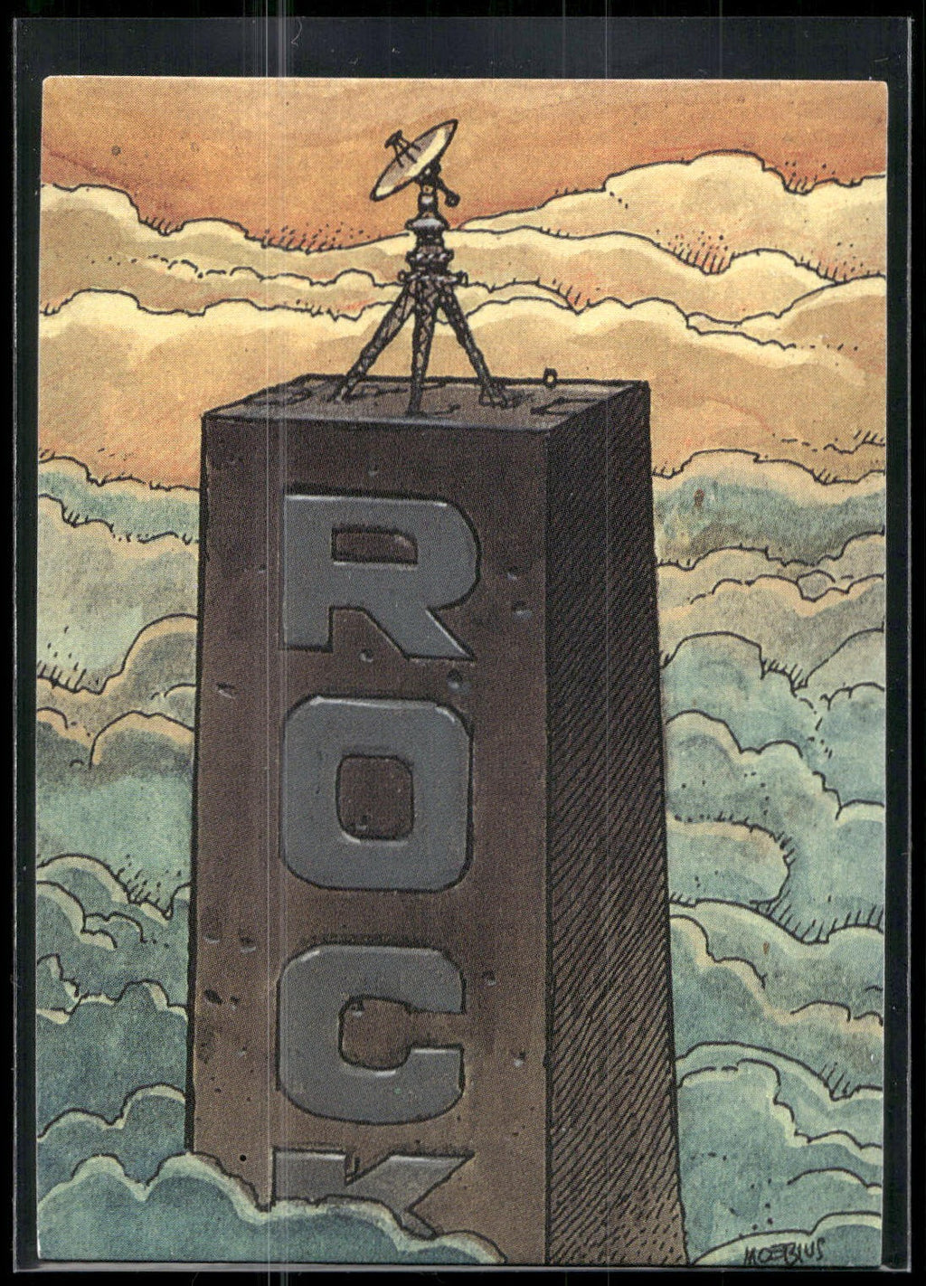 1993 Comic Images Moebius #88 Rock City