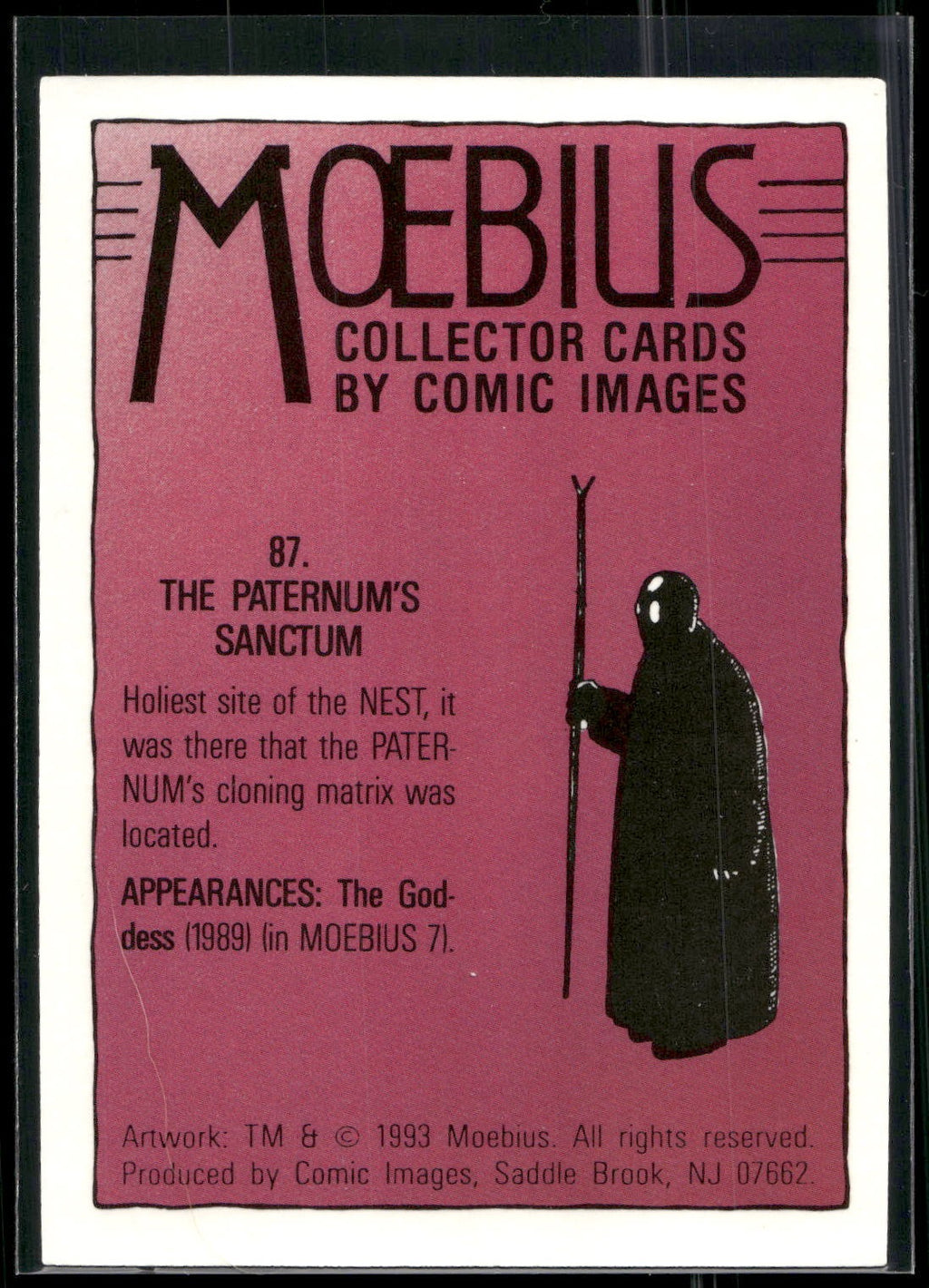 1993 Comic Images Moebius #87 The Paternum's Sanctum