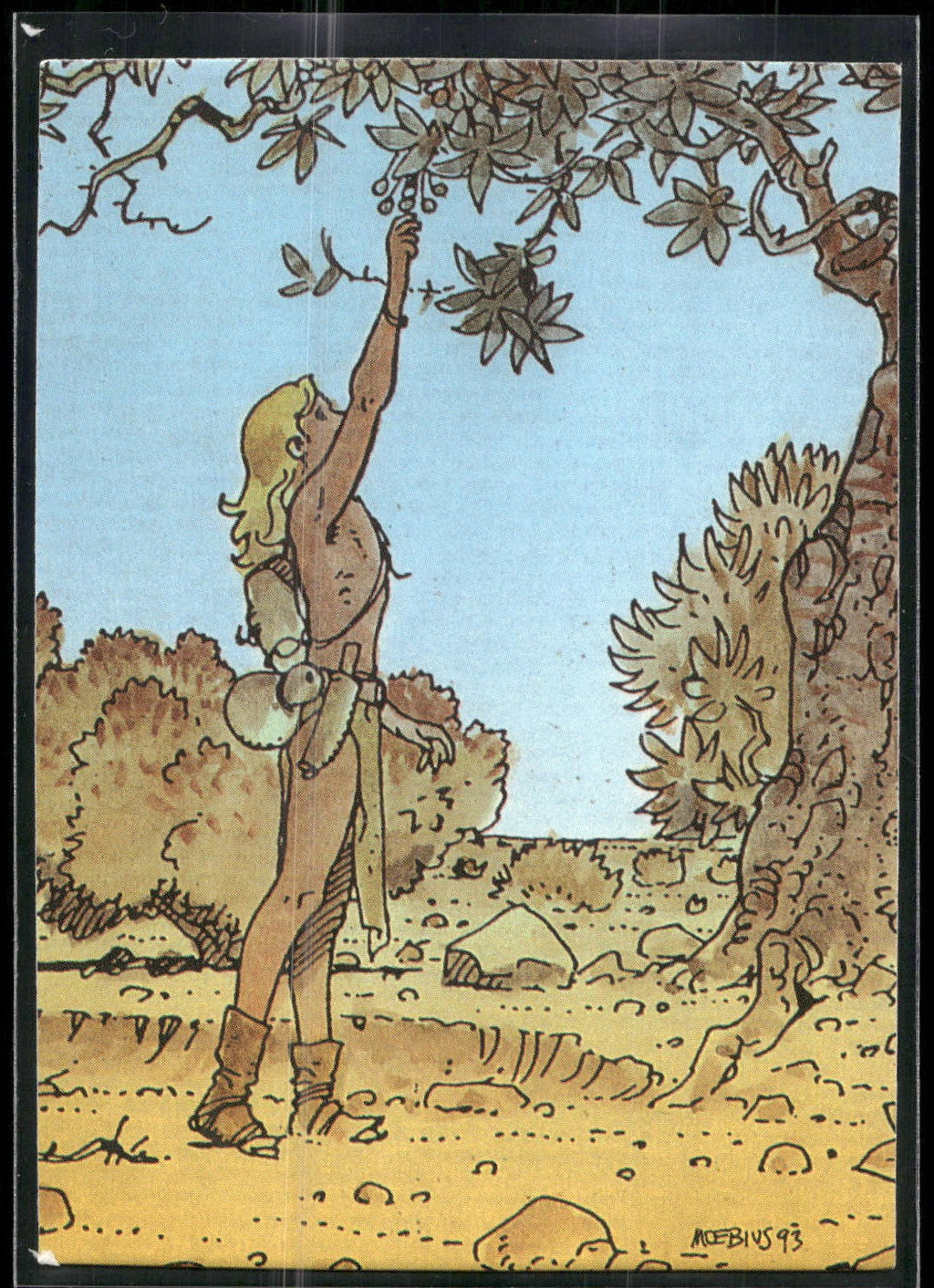 1993 Comic Images Moebius #86 The Gardens of Aedena