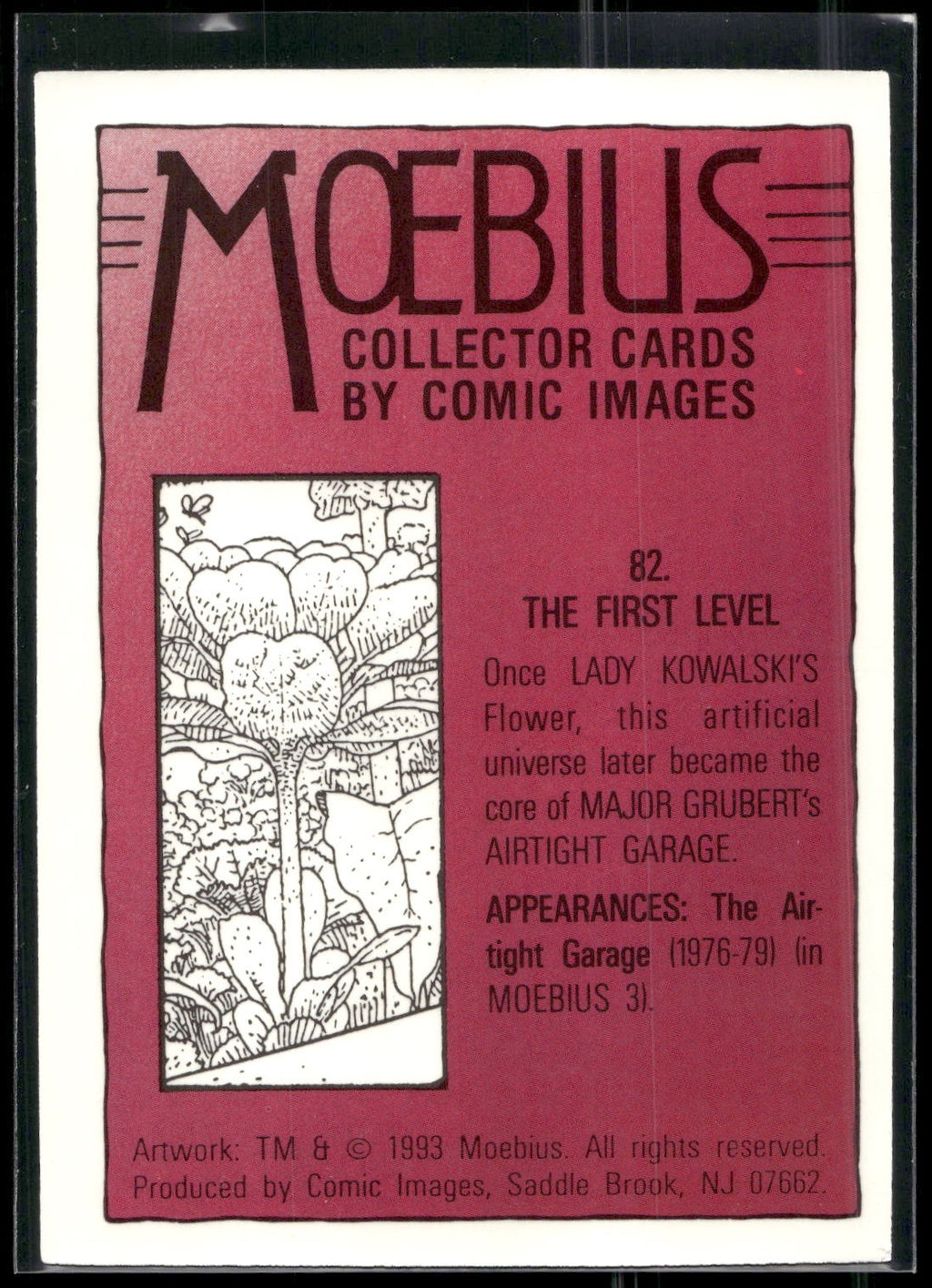 1993 Comic Images Moebius #82 The First Level