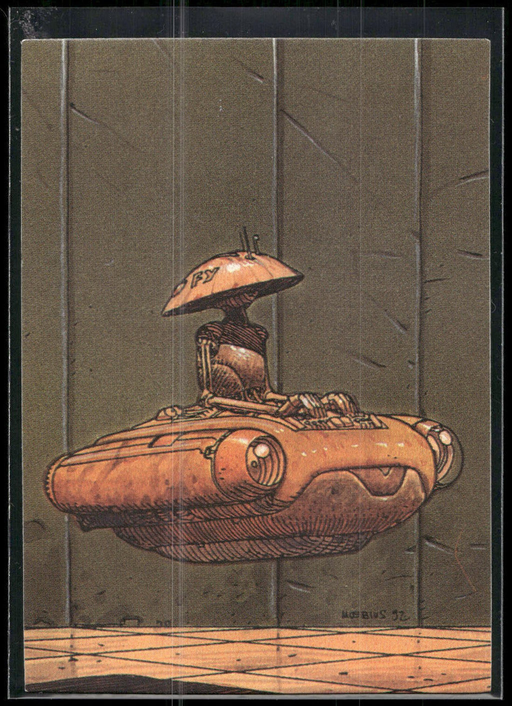 1993 Comic Images Moebius #80 Police Robot