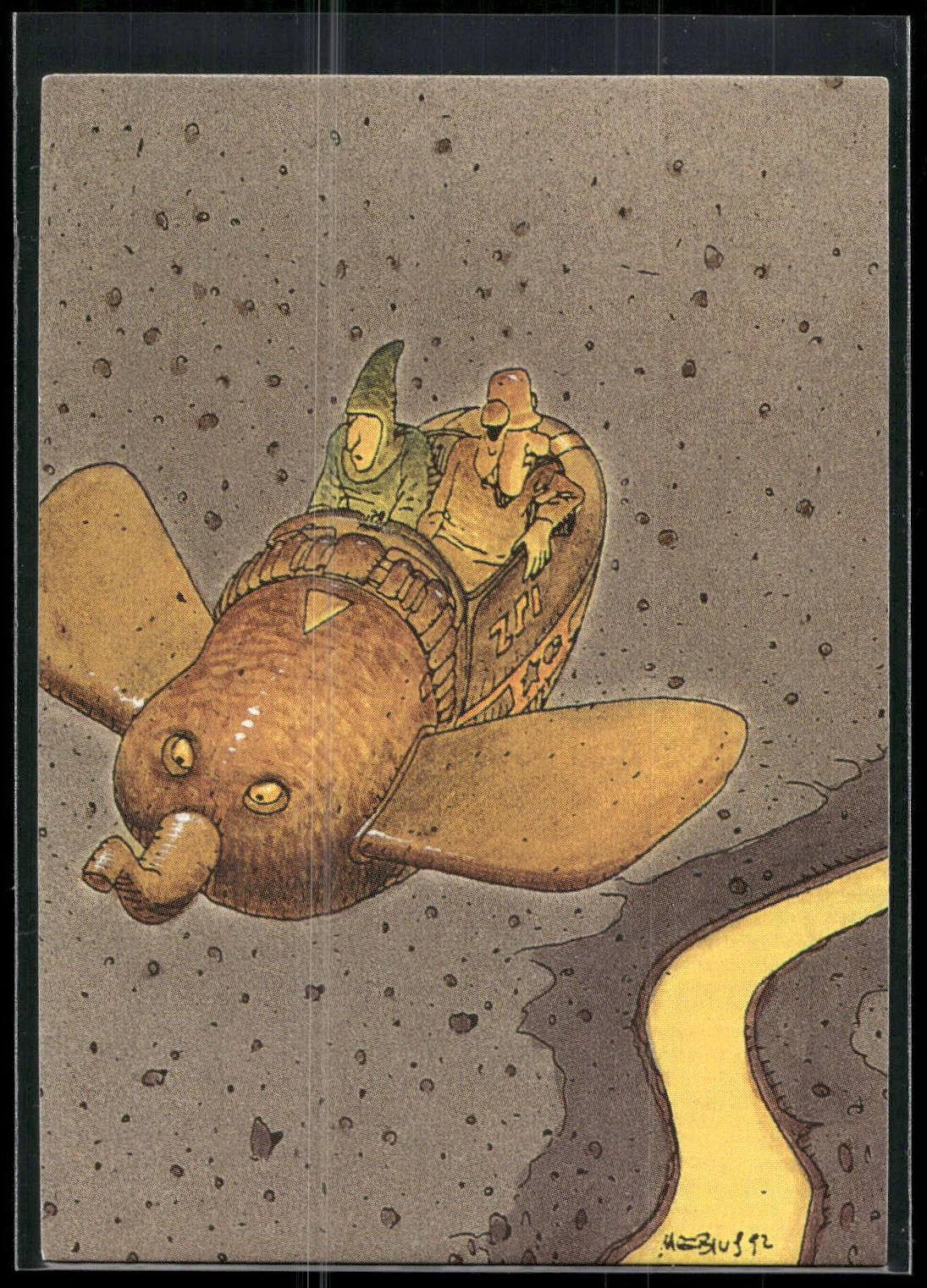 1993 Comic Images Moebius #77 Pachyplane
