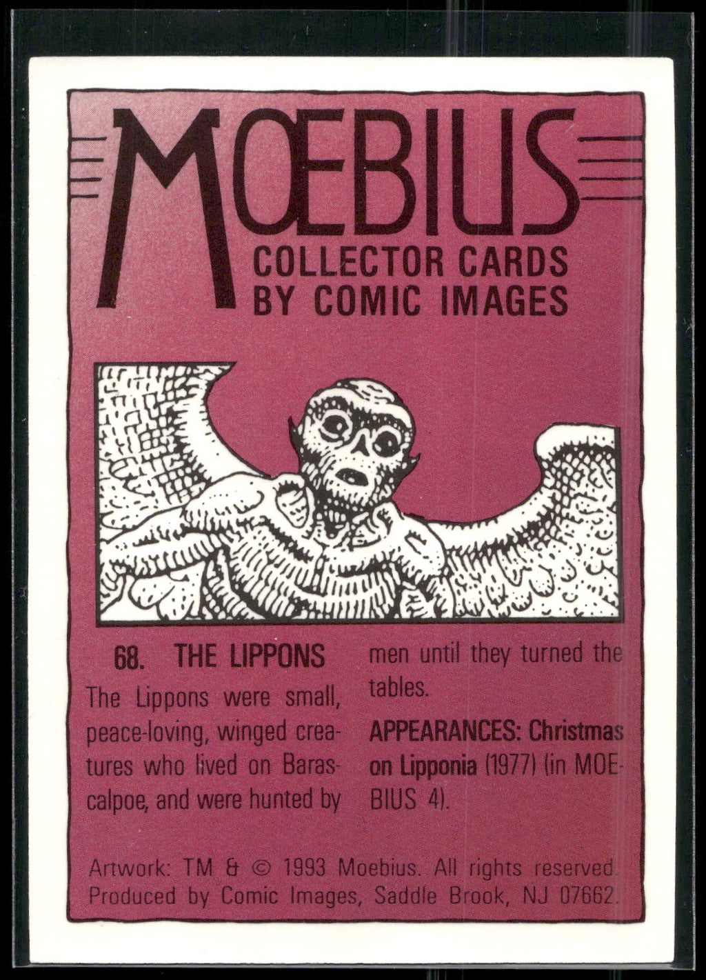 1993 Comic Images Moebius #68 The Lippons