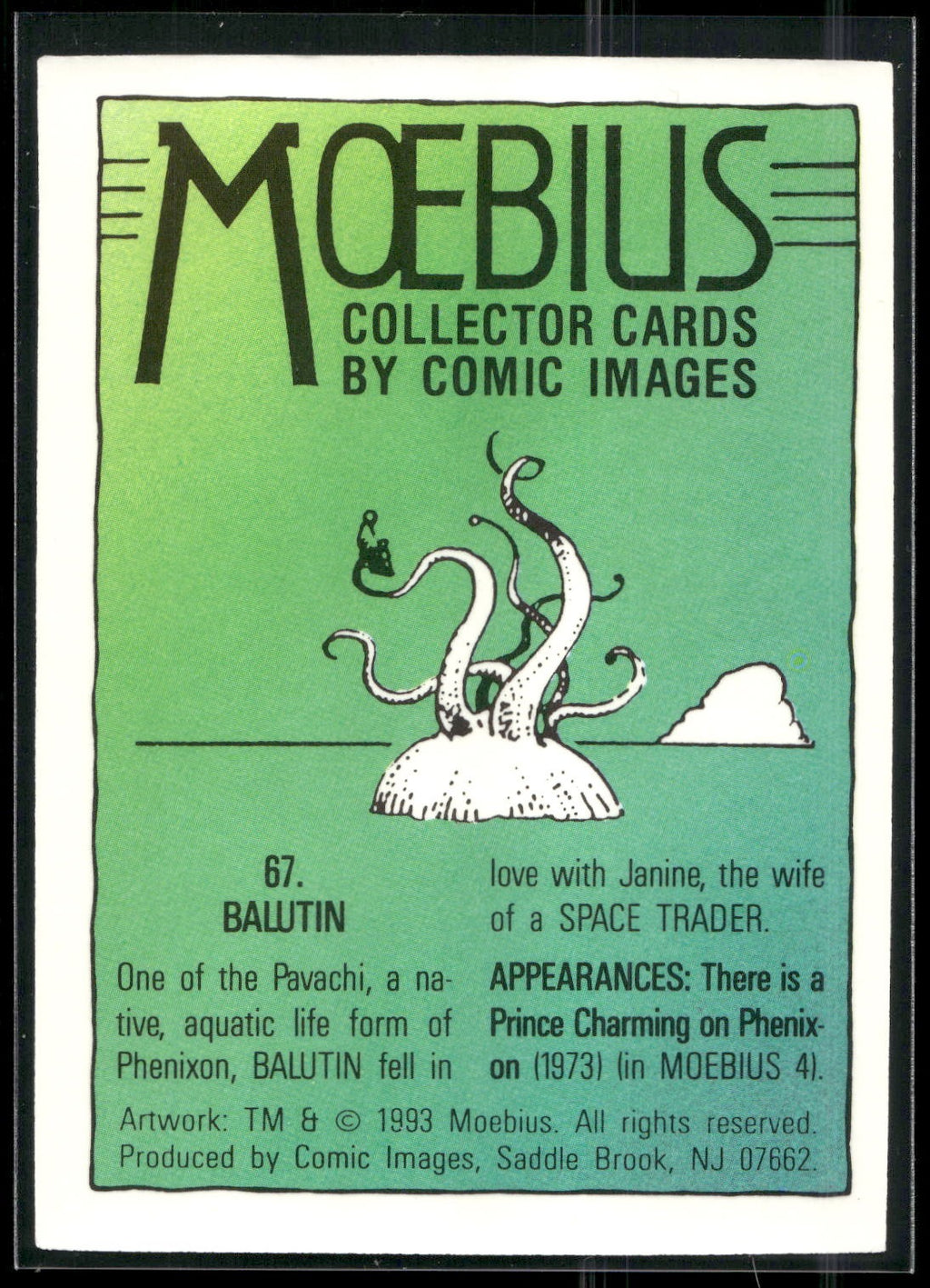 1993 Comic Images Moebius #67 Balutin