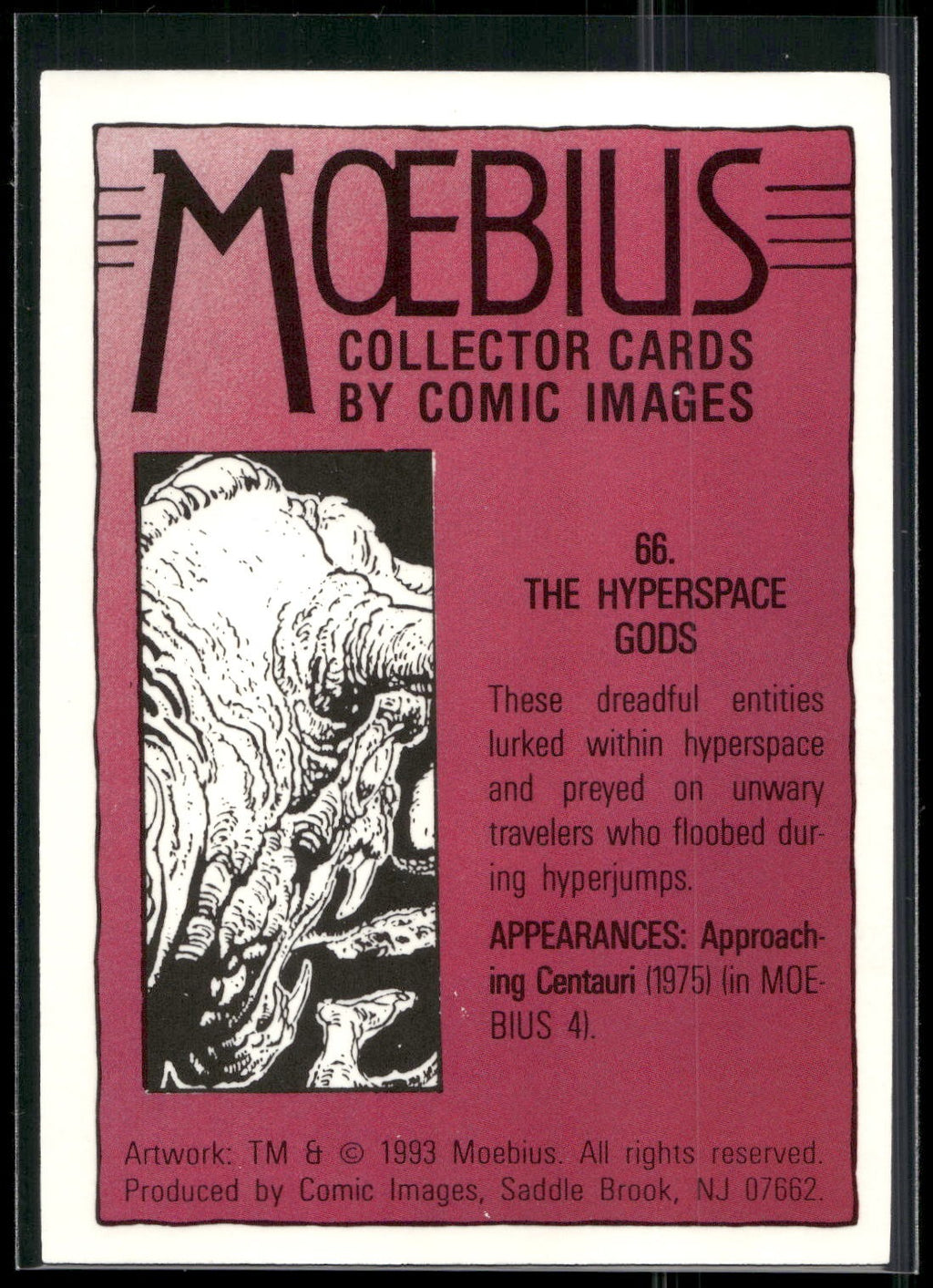 1993 Comic Images Moebius #66 The Hyperspace Gods