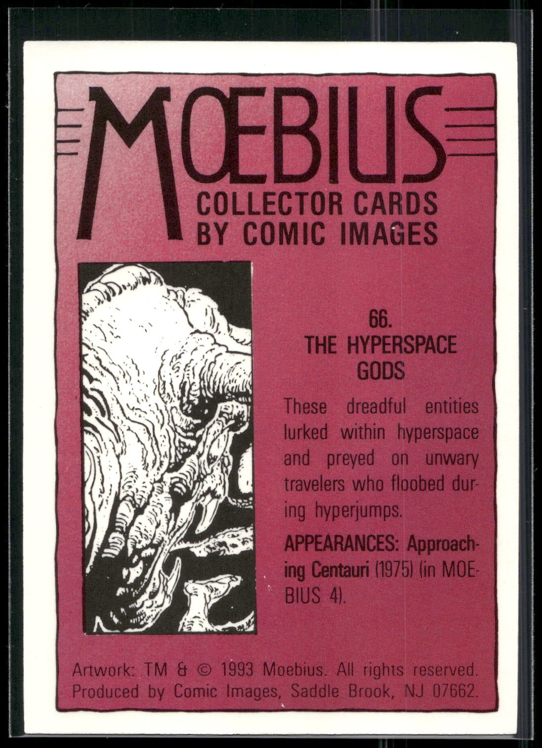1993 Comic Images Moebius #66 The Hyperspace Gods