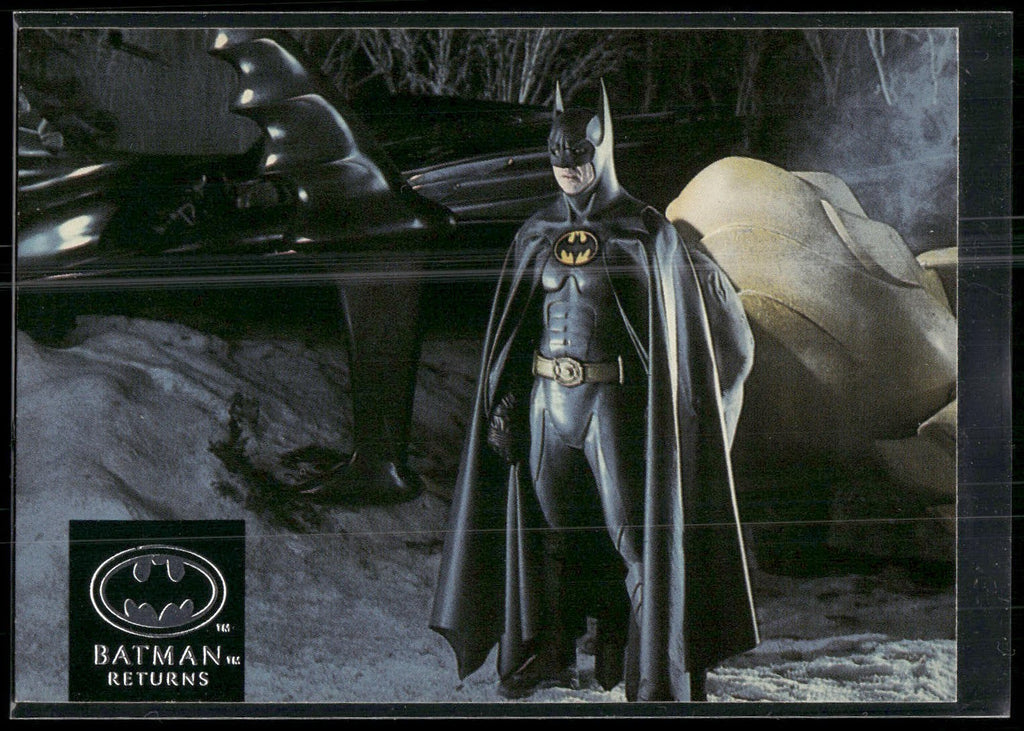 1992 Stadium Club Batman Returns #10 Actor Michael Keaton (Bruce Wayne/Batman in