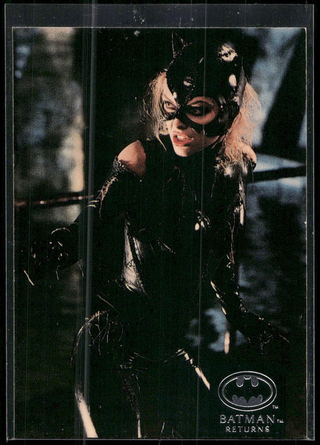 1992 Stadium Club Batman Returns #3 The chemistry between Catwomen