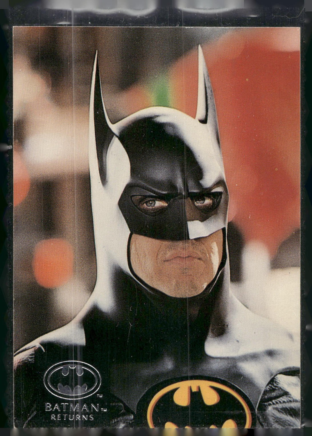 1992 Stadium Club Batman Returns #1 Director Tim Burton gives Michelle Pfeiffer