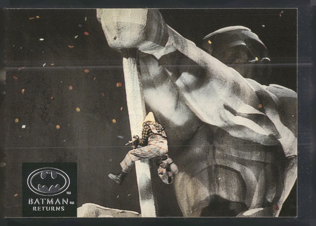 1992 Stadium Club Batman Returns #49 Both Batman movies reflect Tim Burton's