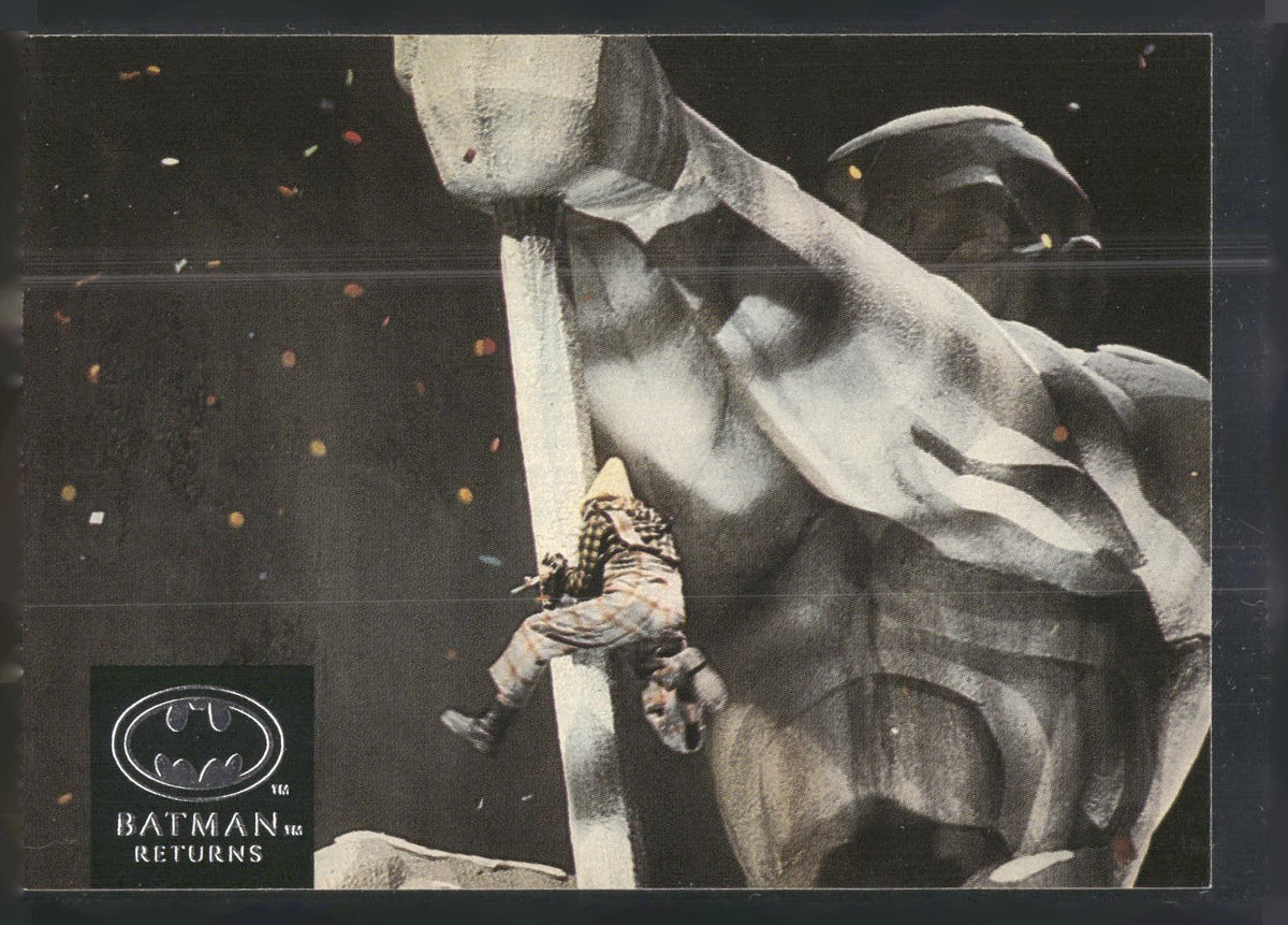 1992 Stadium Club Batman Returns #49 Both Batman movies reflect Tim Burton's