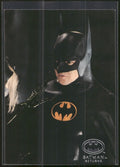 1992 Stadium Club Batman Returns #42 Just as apes raised young Tarzan in the