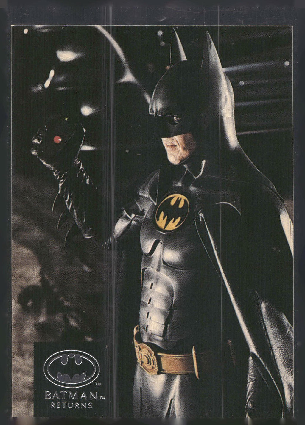 1992 Stadium Club Batman Returns #40 Tim Burton was determined that Bruce Wayne