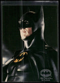 1992 Stadium Club Batman Returns #90 Some finished Batman cowls are displayed in