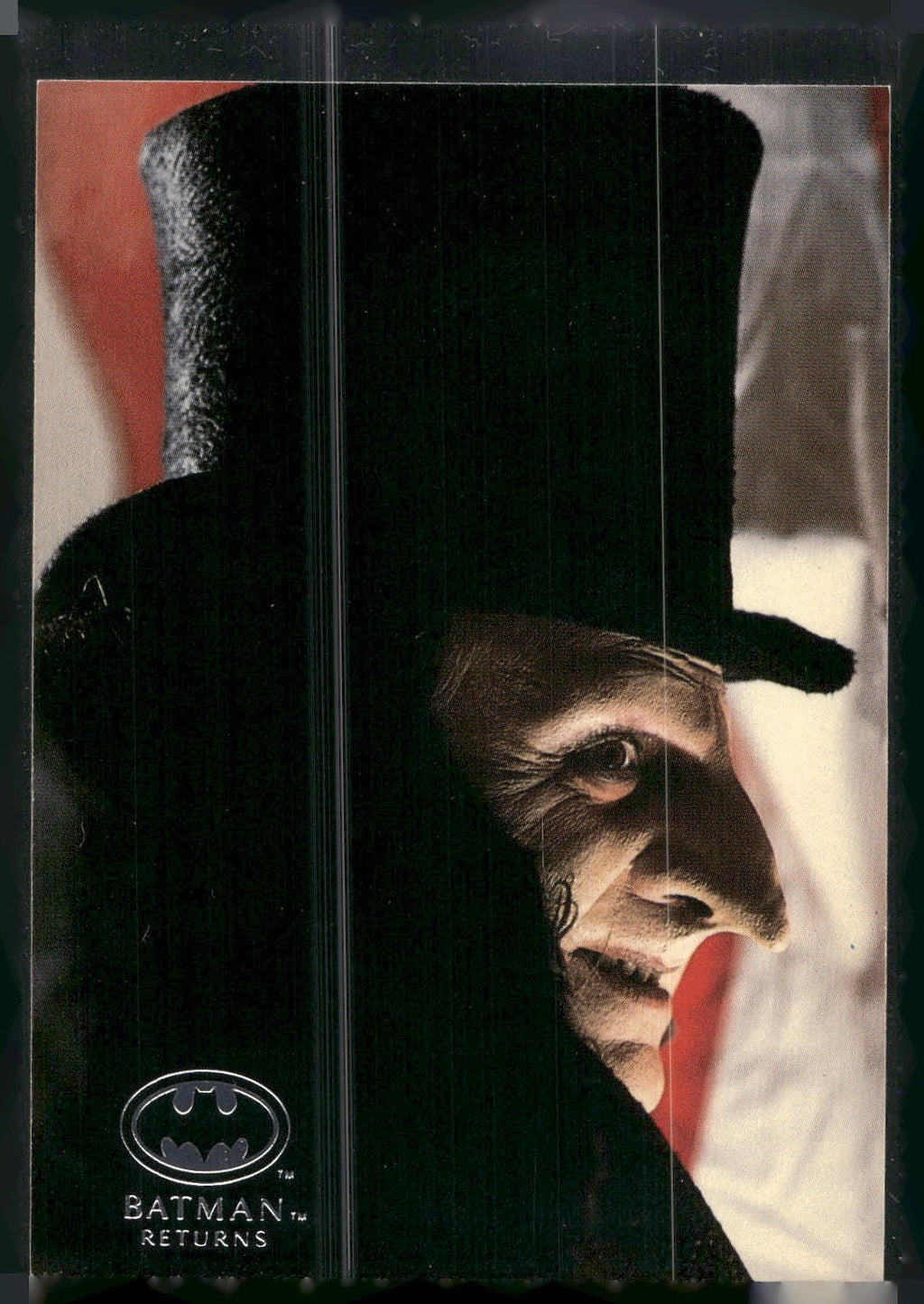 1992 Stadium Club Batman Returns #85 Director Tim Burton guides Danny DeVito (T