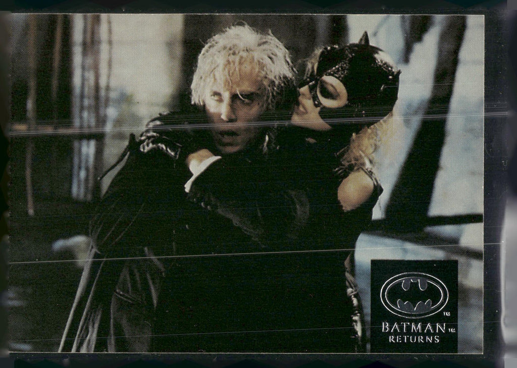 1992 Stadium Club Batman Returns #84 Michelle Pfeiffer plays Selina Kyle as a re