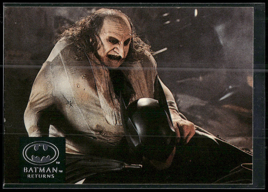 1992 Stadium Club Batman Returns #76 During the climax of Batman Returns