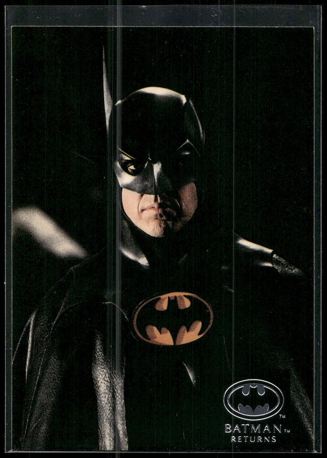 1992 Stadium Club Batman Returns #75 Inside his secret headquarters Bruce Wayne