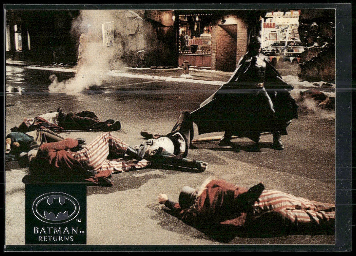 1992 Stadium Club Batman Returns #71 Another view Batman's spectacular vehicle