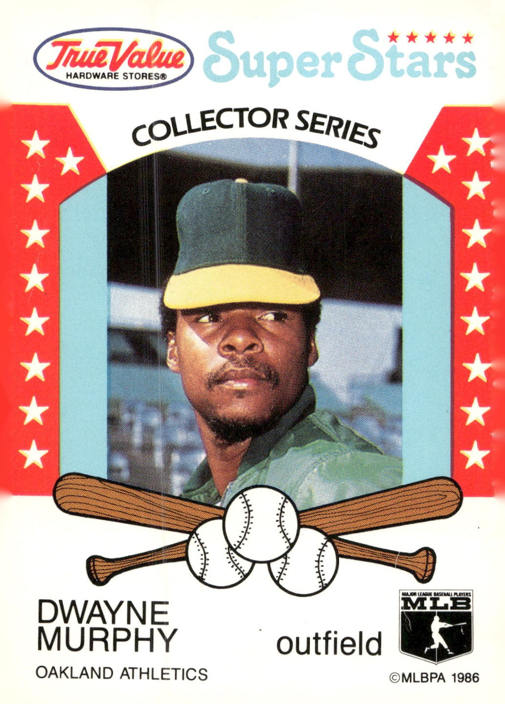 1986 True Value #27 Dwayne Murphy